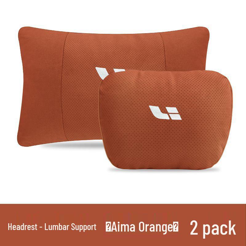 Compatible Neck Pillow & Lumbar Support for Ideal One/L7/L8/L9 Car Models - Headrest & Interior Modification