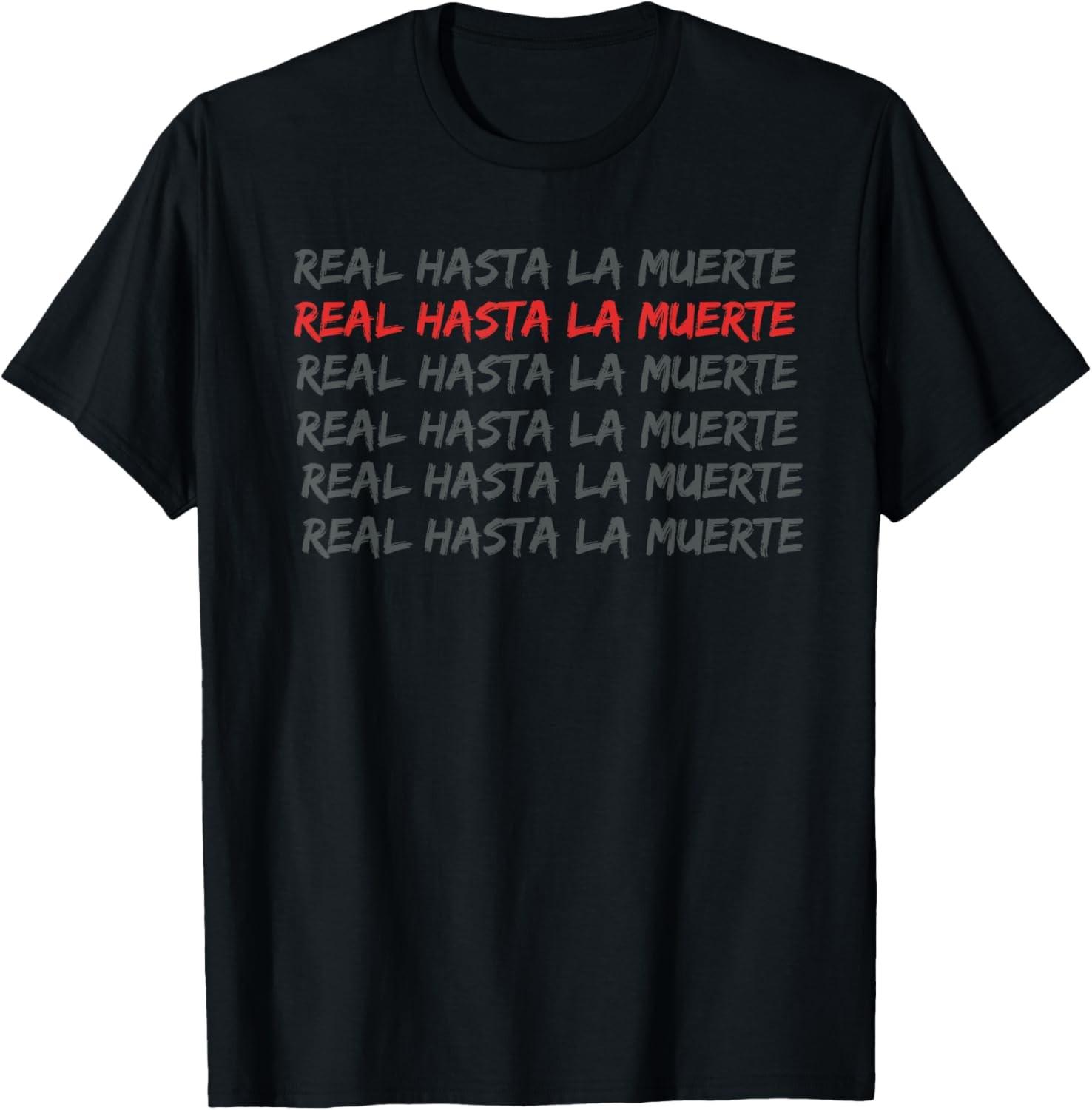 Real Hasta La Muerte T-Shirt S разноцветный
