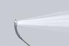 SANEI Rainy Metallic White Shower Head with Stop Saves Approximately of Water (PS-303-81XA-C) Function, 50%