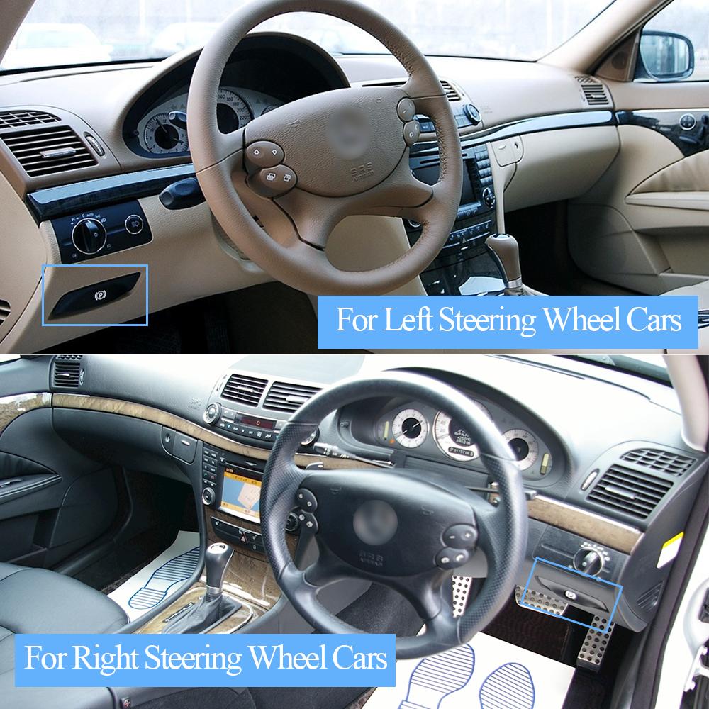 W211 Linkslenker Rechtslenker Auto Handbremse Parkbremse Schalter Hebel Entriegelungsgriff Ersatz für Mercedes Benz E CLS Klasse E55 E300 E350