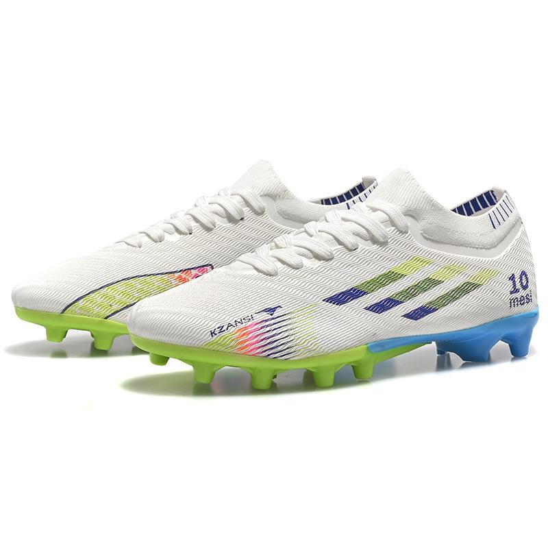 

New football shoes men s and women s shoes breathable high-top long nails AG broken nails football shoes indoor training shoes 35