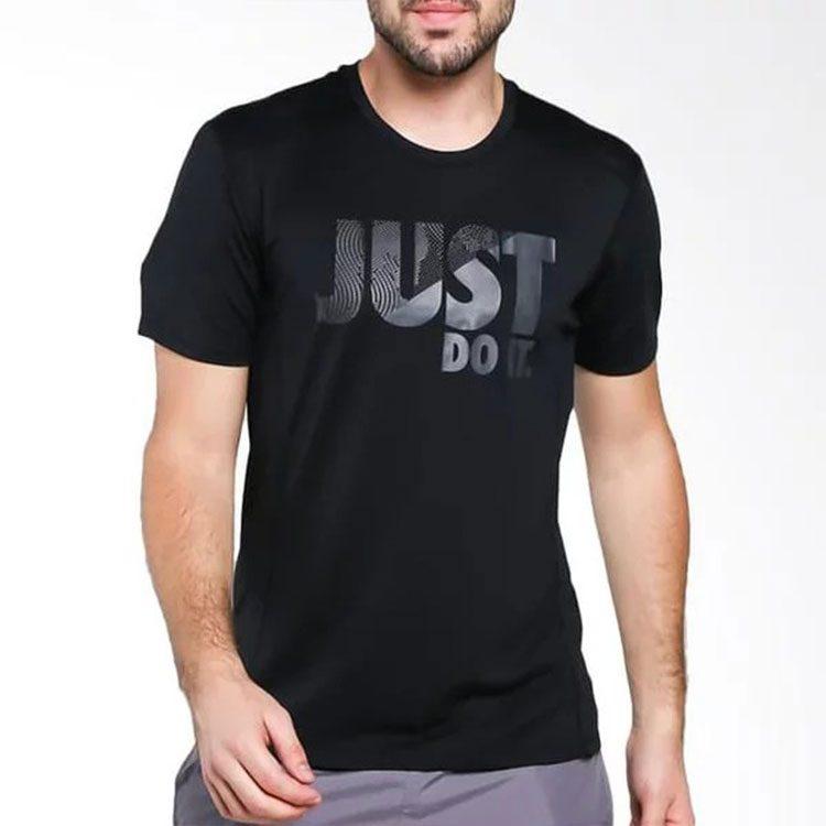 Nike Set-in Sleeve T-Shirt Men's Black AH2258-010