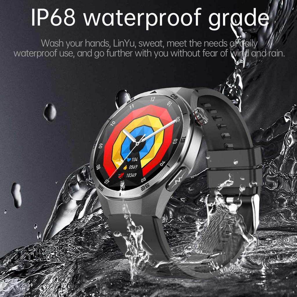 2025 NEW Health Micro Physical Examination Smart Watch ECG BP Blood Oxygen Uric Acid Blood Fat Temp Bluetooth Call SmartWatch