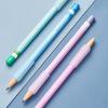 Student Mechanical Pencil Slip Resistant Silicones Grip, Posture Correction Automatic Pencil Twist Action for Student