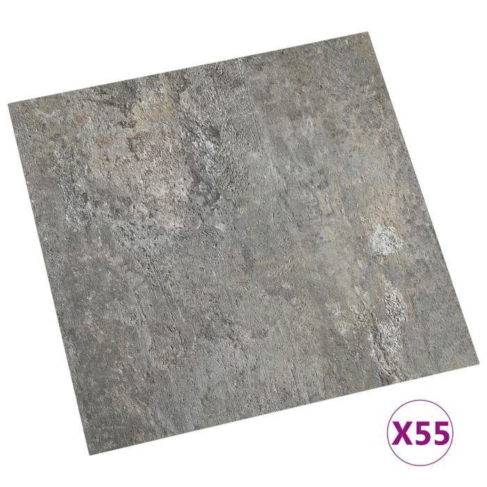 VidaXL 55x Self-Adhesive Floor Planks Flooring Floor Tile Living Room Bedroom Home 324645