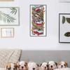 Partial Embroidery Eco-cotton Thread 14CT Printed Scenery Cross Stitch Kit