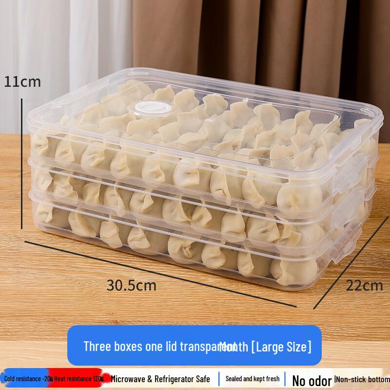 Huijia Stapelbare Aufbewahrungsbehälter für Lebensmittel im Kühlschrank