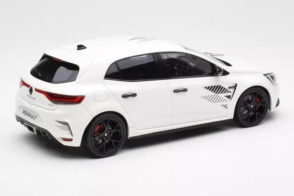 NOREV Scale Renault Megane Ultime 2023 Pearl White Diecast Model Car 1/18 R.S. [Used]