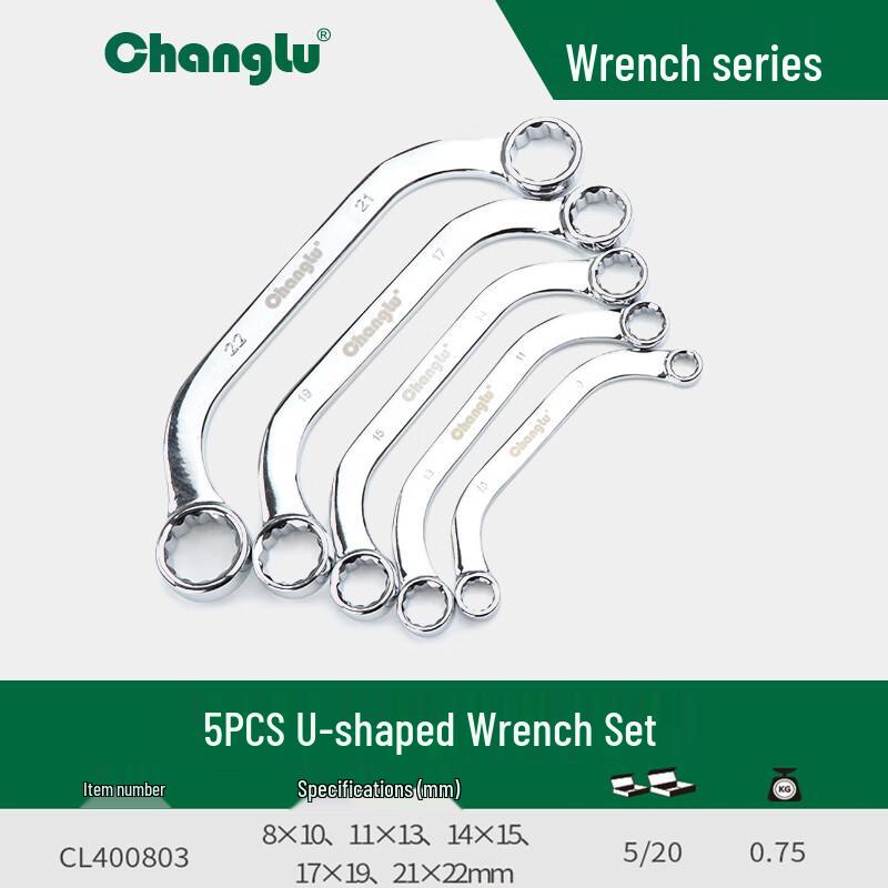 Changlu 5-Piece Shaped Wrench Set
