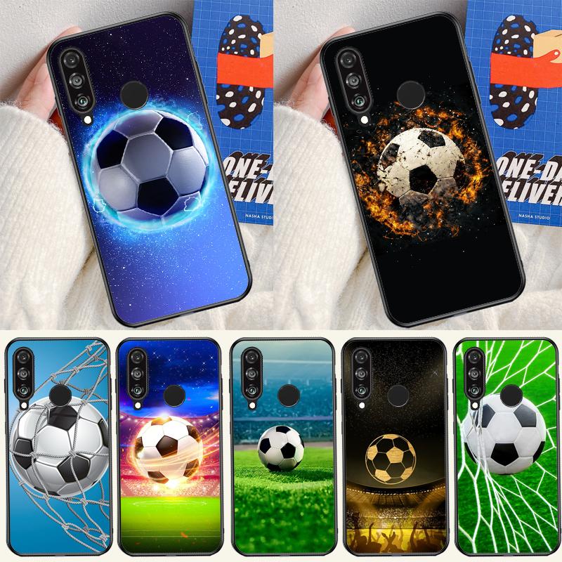 Football Soccer Ball For Huawei Nova Y91 Y90 Y60 Y70 Y72 Y61 9 10 SE 12i 12s 11i 5T P60 Pro P20 P30 P40 Lite Case