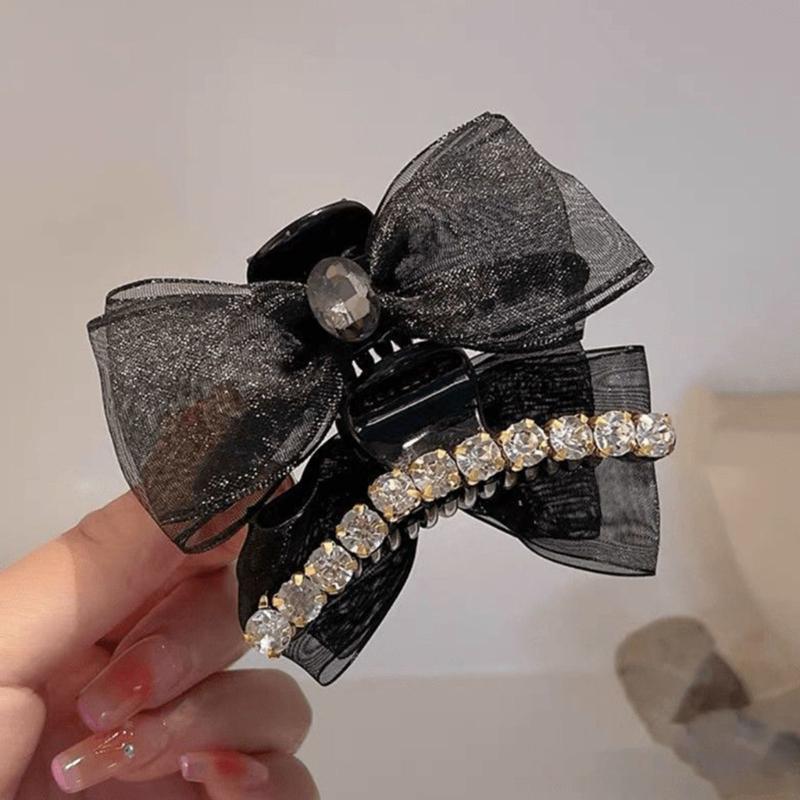 Bowknot Hairpins Bows Hair Claw Clip Stylish Bowknot Barrettes Bows Hair Clips Hair Accessories for Everyday Use