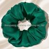 19 Momme Čistý Hedvábí Scrunchie Gumička do Vlasů Ručně Vyráběná Hedvábná Gumička do Vlasů z Morušového Hedvábí pro Ženy (4cm 6cm)