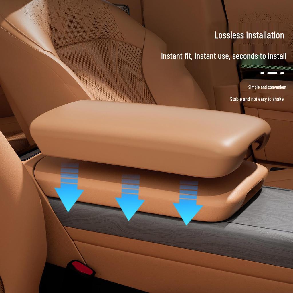 Zeekr 9X Armrest Box Silicone Protective Pad - Anti-Scratch Interior Accessory