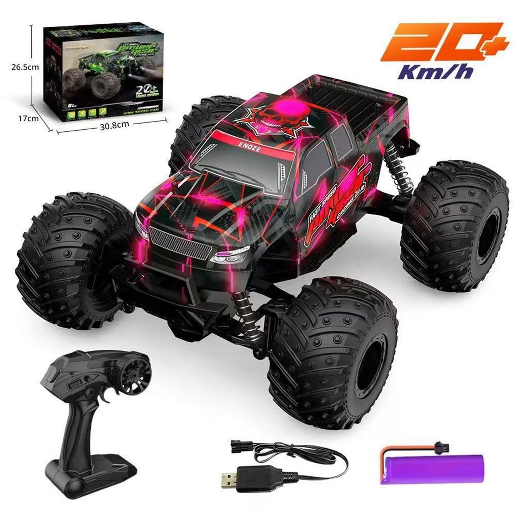 1:14 Full‑Proportional RC Monster Truck,High‑Speed Off‑Road Climbing Racing Car,2.4G Remote Control All‑Terrain Buggy Toy For Boys