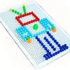 Creative DIY Mushroom Tacks Set: 1 Board, 240 Small, 40 Medium, 16 Large Tacks, And Colorful Instructions for Ages 3-6