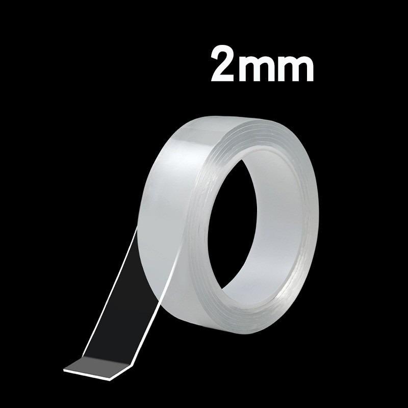 Nano Tape Super Strong Double-Sided Adhesive Tape Transparent Reusable Waterproof Tapes Heat Resistance Bathroom Home Decoration