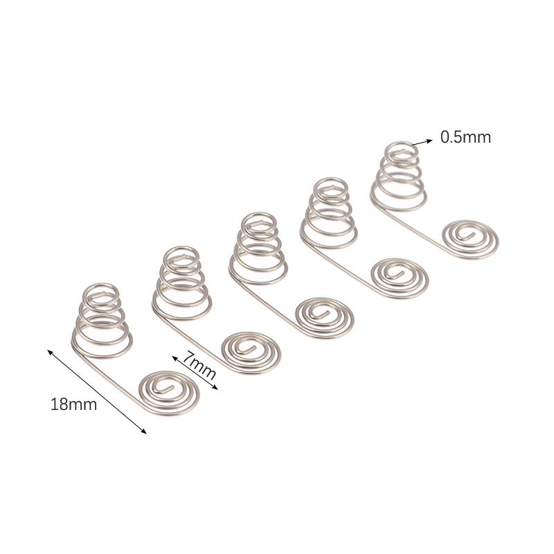 5 bucăți baterie Aa Placă de contact cu arc negativ și pozitiv Arc din sârmă de nichel