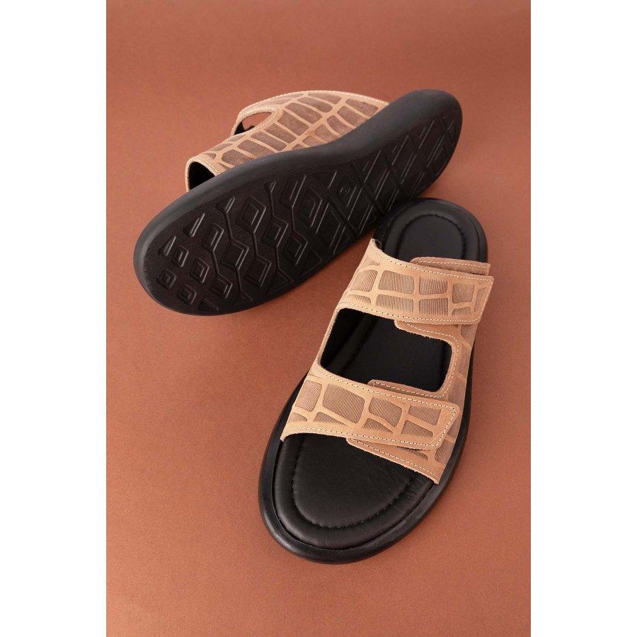 

Чоловічі повсякденні літні тапочки з натуральної шкіри 40 коричневий