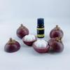 Purple Mangosteen Car Air Freshener: Essential Oil Diffuser with Wood, Stone, and Plaster for Creative Desktop Aroma