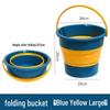 Portable Foldable Car Wash Bucket: Outdoor, Thickened, Multipurpose for Cars, Fishing, Household, and Foot Washing.
