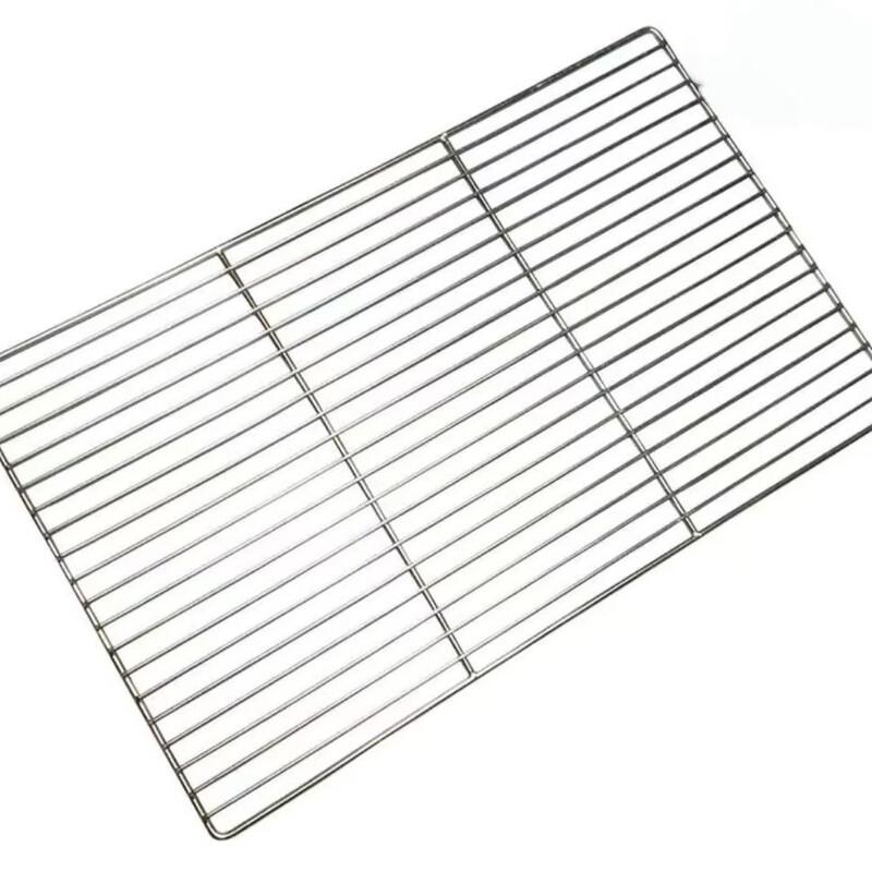ZISIZ Portable Foldable Stainless Steel BBQ Grill Net