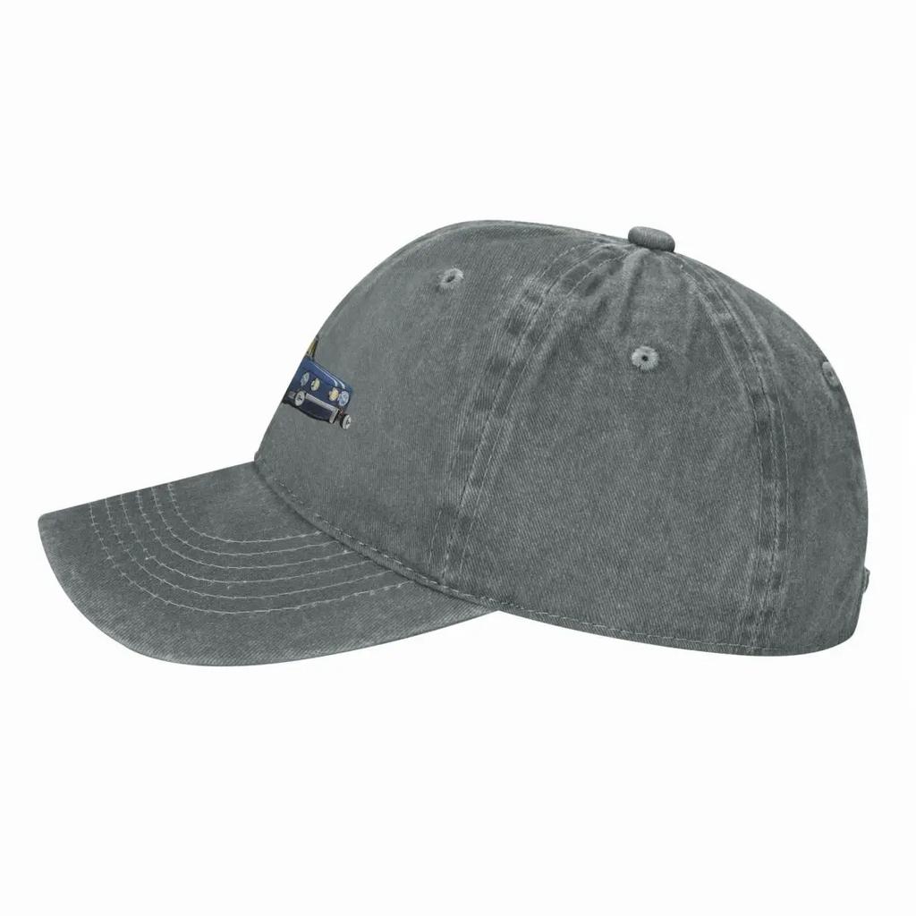Gordini Car Baseball Caps Fashion Washed Denim Hats Outdoor Adjustable Casquette Hip Hop Baseball Cowboy Hat for Unisex Women