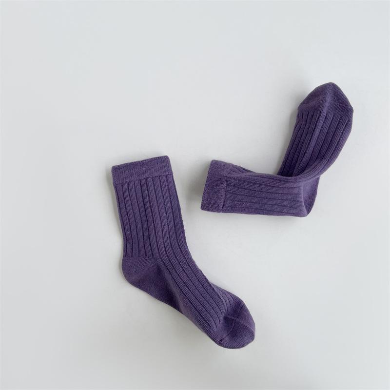 

Трендовые носки до середины и выше колена конфетных цветов: Осенне-зимние стили для детей, мужчин и женщин, хлопок класса А, бесшовный дизайн M (Ages 3-5, Shoe Size 25-28)