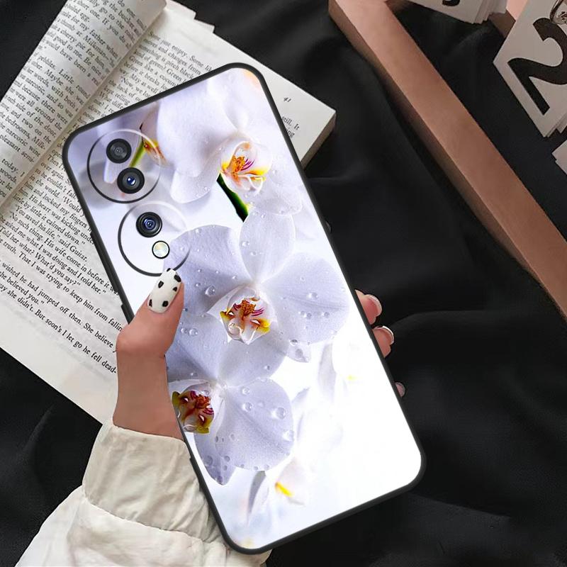 Orchid Flowers Colorful For Honor Magic 8 Pro 6 5 7 Lite Case For Honor 200 400 50 70 90 X8b X9a X9b X9c X9d Win RT