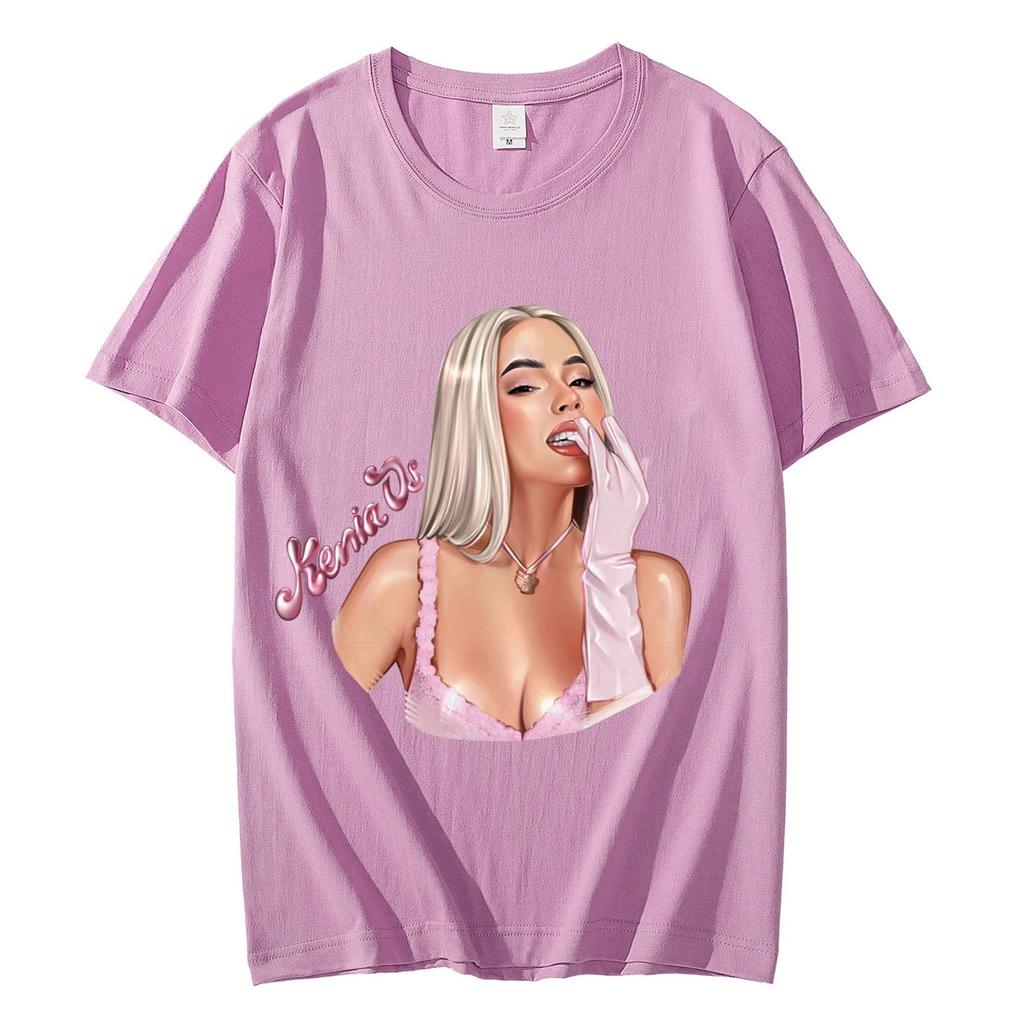 Singer Kenia Os Graphic T Shirts Fashion Aesthetics Short Sleeve Tshirt Mens Womens 100cotton Oversized Tshirts Streetwear