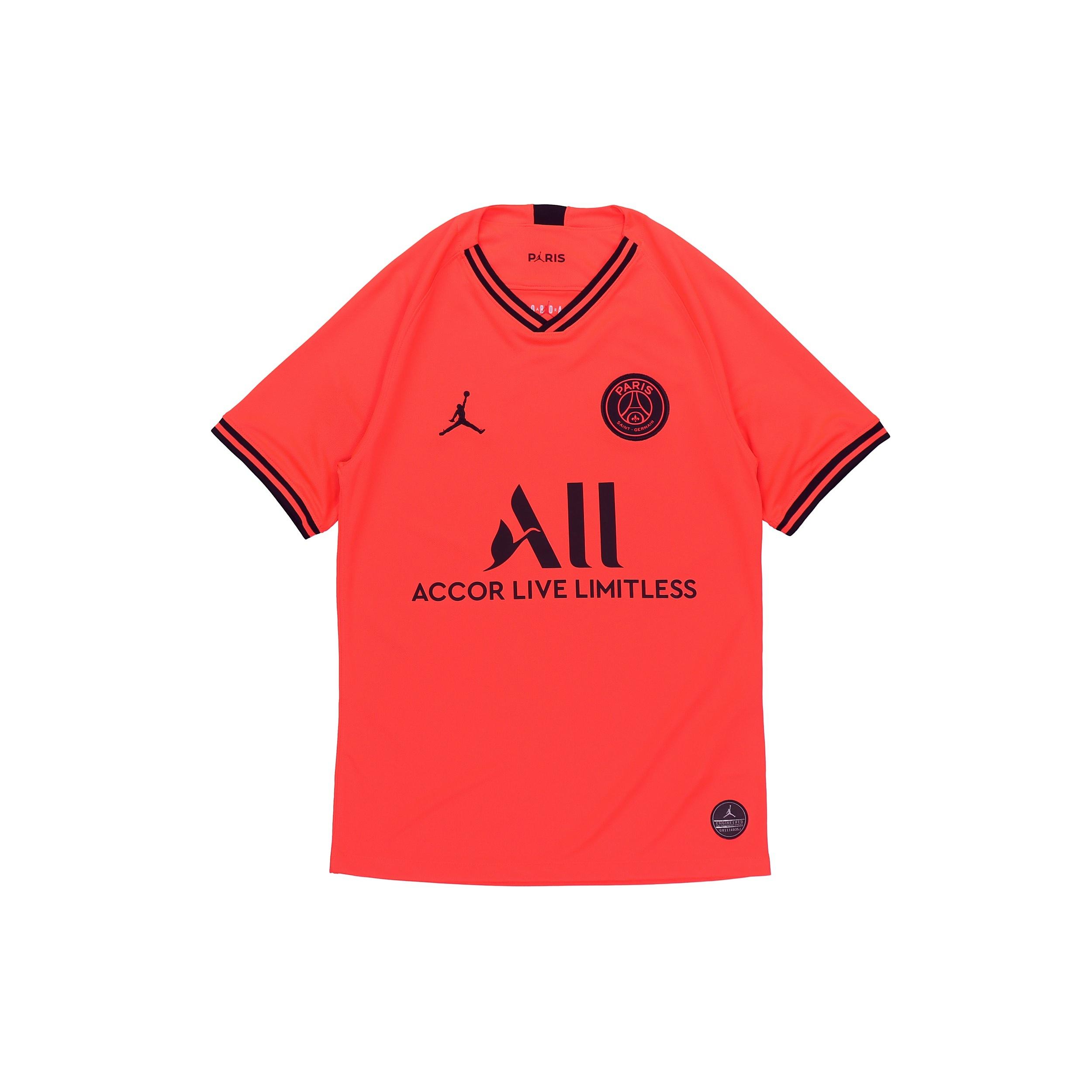 Air Jordan PSG 2019 Away Jersey Infrared Men s AJ5552-613 S