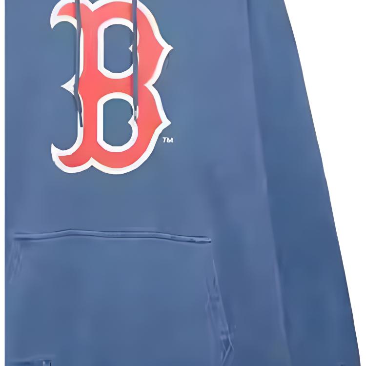 New Era FW24 MLB Boston Red Sox NY Embroidered Drawstring Vintage Washed Hoodie Unisex hoodies Blue 14397938