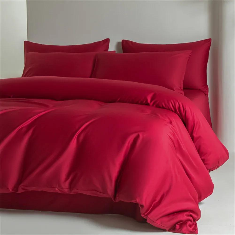 Svetanya Egyptian Cotton Bedding Sets Bed Linens Ru Europe Queen King Family Sheet Duvet Cover Pillowcase Solid Underwear