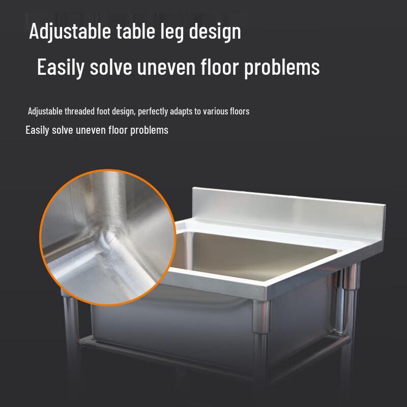 Song's Commercial Stainless Steel Single Basin Sink