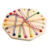 Kid Rope Knots Sensory Social Board Game Logical Thinking Challenge Colore Twisted Connected Line Brain Strategy Fun Table Game