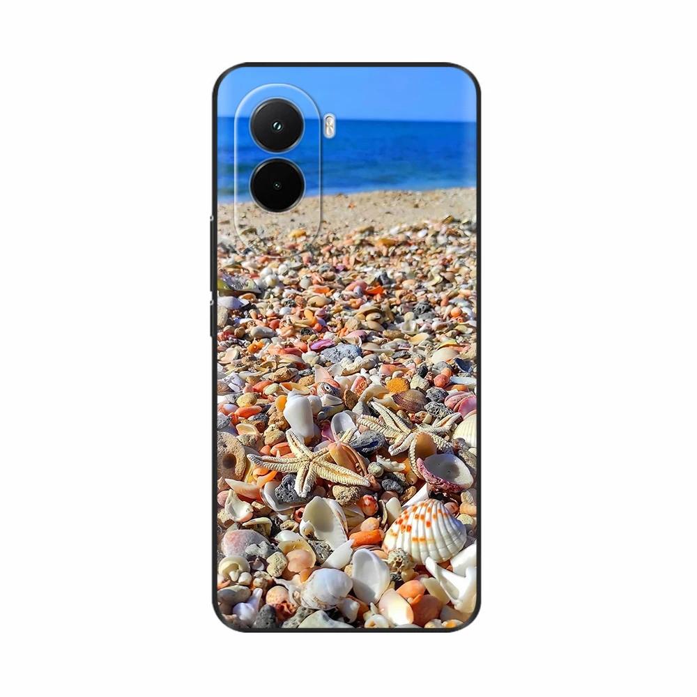 For Poco M7 4G Case Silicone Camera Protection Back Cover For Xiaomi PocoM7 4G TPU Cartoon Funda Poco M7 4G M 7 Phone Case Coque