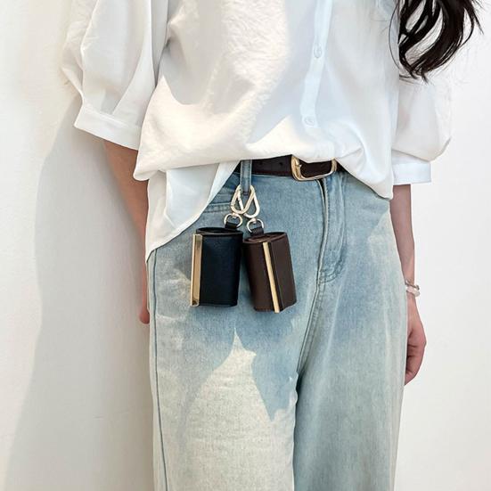 Keychain Tote Bag Foldable Expandable Mini Bag with Key Ring Portable Nylon Handbag Reusable Travel Grocery Bag for Daily Shopping Supplies