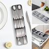Cutlery Storage Organizer for Kitchen Drawers - Divider and Holder for Forks, Spoons, and Knives
