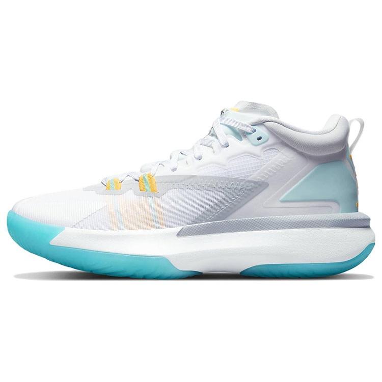 Air Jordan Zion 1 PF White Dynamic Turquoise Men s DA3129-101 EU 41