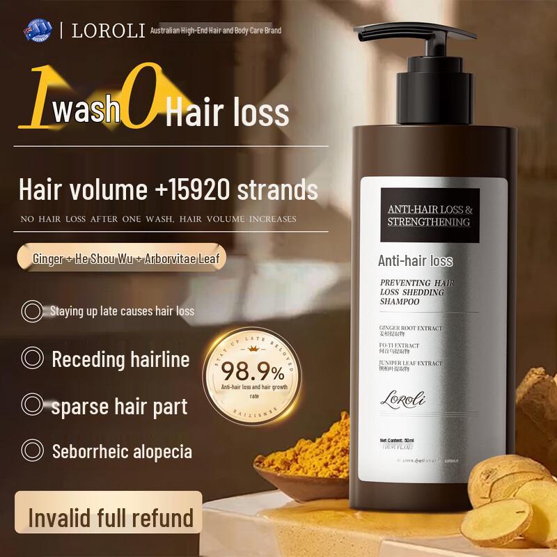 LOROLI Anti-Hair Loss & Strengthening Shampoo