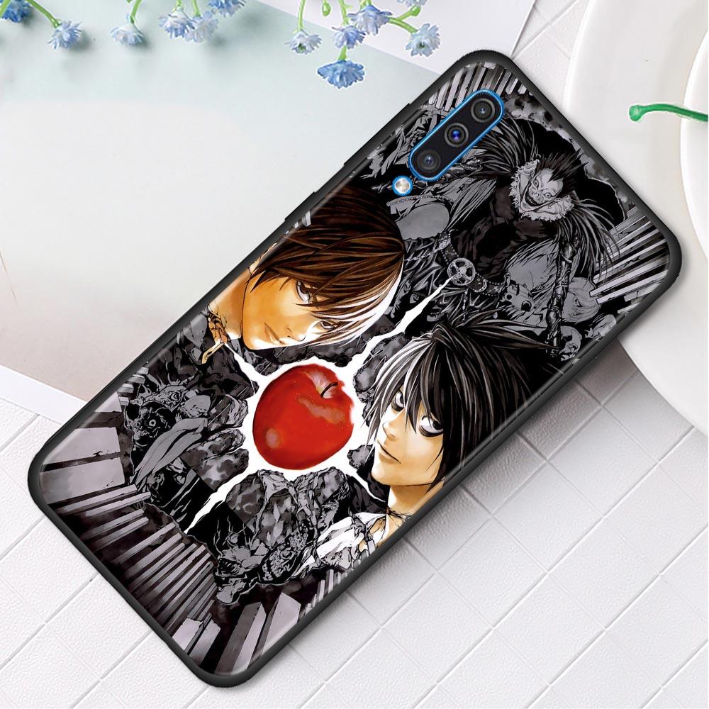 Anime Death Note Ryuk and Yagami Light For Samsung A50 A30 A30s A20s A20e A20 A10 M51 M31 M31s M30s M62 M52 M22 M12 M11 M21 Case