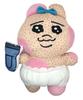 Panties Rabbit Tell Me If I Fail Big Plush Toy 30cm Approx. (Almost Bald)
