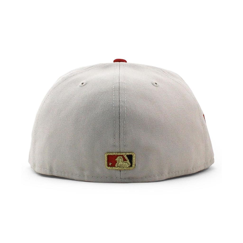 [New Era] Trendy color brim cap 59FIFTY Minnesota Twins MLB GREY BOTTOM FITTED CAP STONE MINNESOTA TWINS 5950 hat color bottom Sz 7-14 [Used]