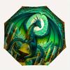 1pc Dragon Alchemy Automatic Open/Close Umbrella - Compact Travel Umbrella, 8-Rib Heavy-Duty Construction, Ideal Gift, Outdoor Accessory, St