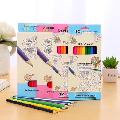 Creative Student Supplies 12/24-Color Children's Drawing and Coloring Pencils