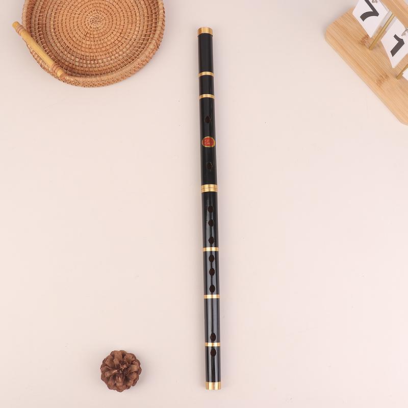 6 Holes Bamboo Flute F Key Folk Sound Durable Lightweight Handmade Bamboo Transverse Flute Musical Instrument For Beginners