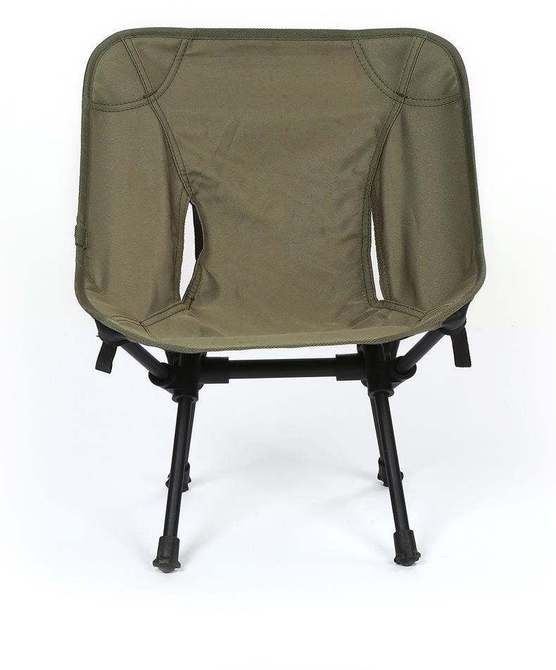 Ultra-Light Aviation Aluminum Moon Chair: Folding Parent-Child Model for Beach, Art, Fishing, Camping, and Leisure