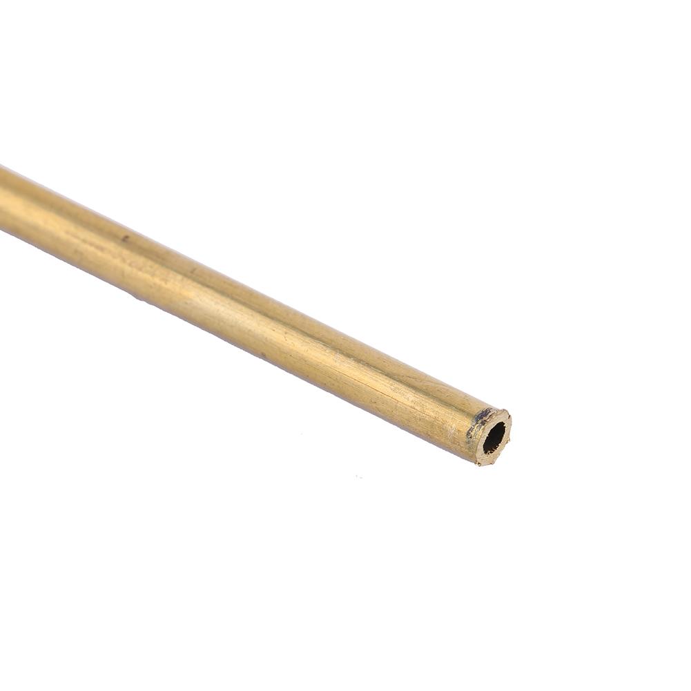 Brass Tube Pipe Tubing Round Outer 3mm Long 200mm Wall 0.5mm