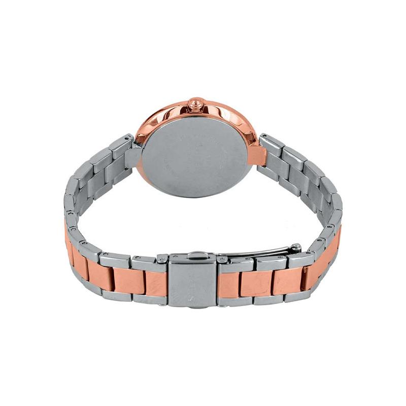 Casio 50 Meters Waterproof Quartz Movement Stainless Steel Strap Japanese and Korean Watch Women's Watch Gray Dial SHE-4556SPG-5A