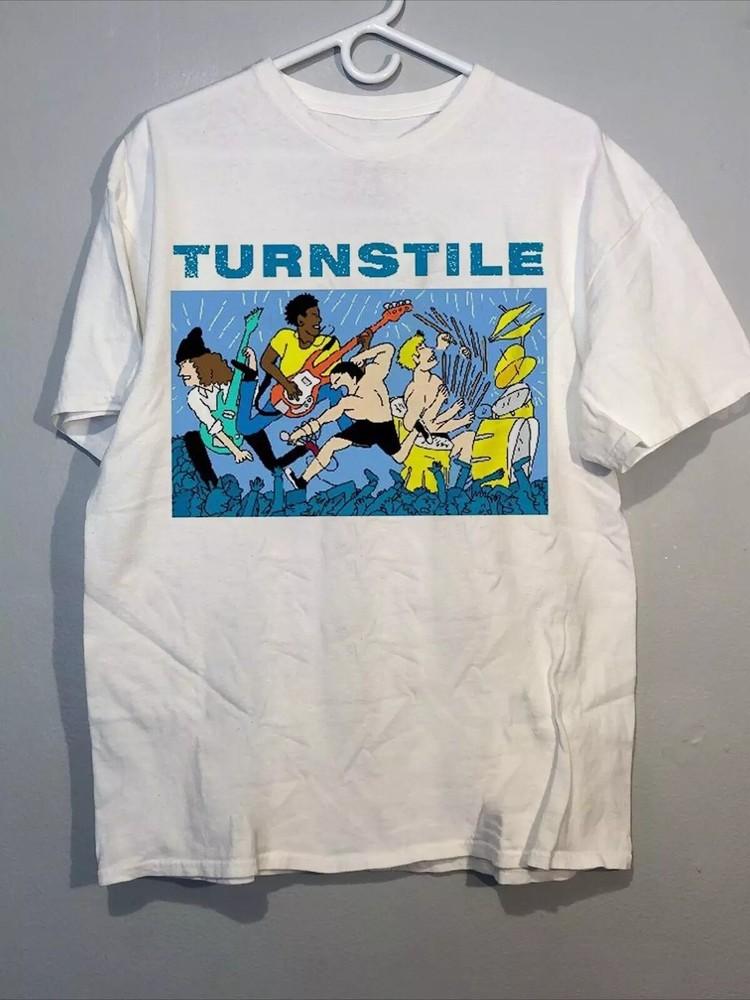 

Turnstile band concert in tour Unisex TShirt All Size S To 5XL KK1487 Unisex T-Shirt S