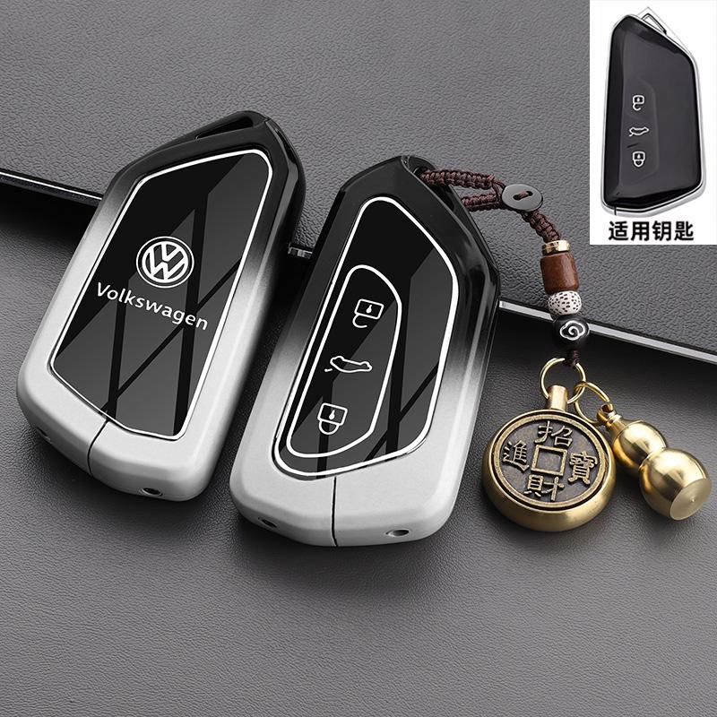 2026 Hot For VW VOLKSWAGEN Car Key Case Cover Shell For VW Volkswagen Golf 7 MK7 Tiguan MK2 For SEAT Ateca Leon FR 2 Ibiza For S
